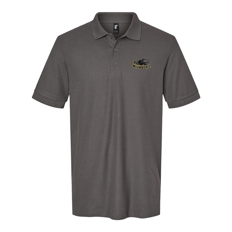 Men's Wisconsin Milwaukee Panthers Gildan Hammer Pique Polo